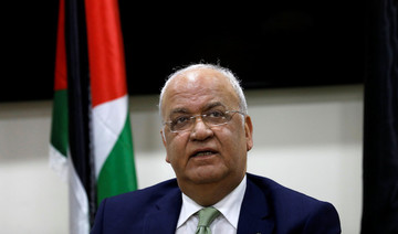 Palestinian chief negotiator Erekat says will not attend Warsaw conference