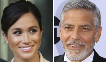 ‘History repeating itself’: George Clooney compares Meghan Markle media coverage to Princess Diana