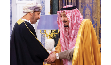 King Salman receives Omani interior minister 