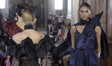 Saab sisters: Stars show up as Lebanese fashion house wows Paris