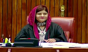 Krishna Kumari chairs Senate session on International Women’s Day