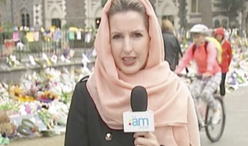 News anchors join New Zealand women wearing headscarves for mosque attack victims 