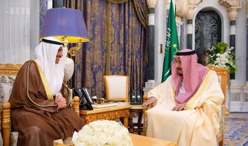 King Salman receives Kuwait’s National Assembly Speaker in Riyadh
