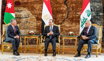 Iraqi, Jordanian leaders join Egypt at Cairo summit