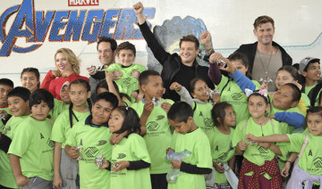 Avengers help unveil $5m donation for seriously ill children