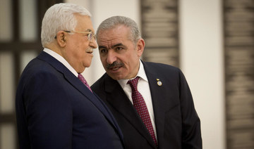 Palestinian president Mahmoud Abbas swears in new government