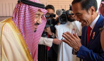 Saudi Arabia’s King Salman meets with Indonesian president