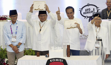 Halal ink, giant ballots ready for Indonesian vote Wednesday