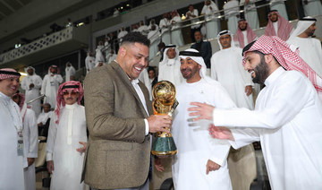 Brazil legend Ronaldo attends Arab Club Champions cup final in Al-Ain