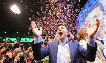 Comedian Zelensky wins Ukrainian presidency