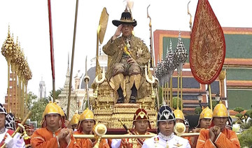 ‘I shall reign with righteousness’: Thailand crowns king in ornate ceremonies