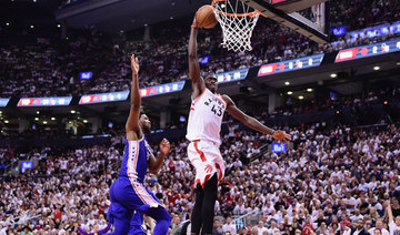 Nuggets rout Blazers, Raptors crush Sixers to gain NBA series edge