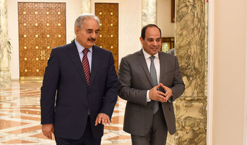 El-Sisi and Haftar discuss Egyptian support for Libyan National Army
