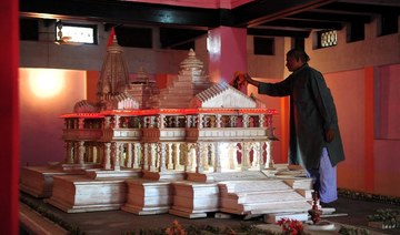 India's top court extends term of arbitrators in Ayodhya temple dispute
