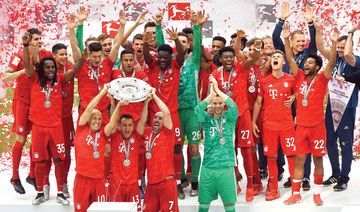 Bayern Munich wins record  7th straight Bundesliga title