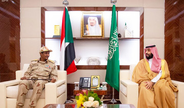 Saudi crown prince meets deputy head of Sudan’s transitional council