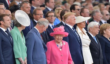 Queen Elizabeth and world leaders applaud D-Day veterans
