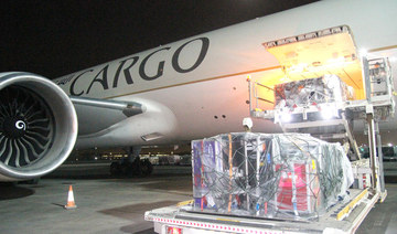 Saudia Cargo transports 175 tons of WWE equipment