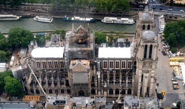 Worshippers in hard hats to attend Notre-Dame’s first mass since fire