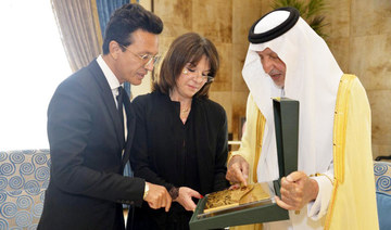 Prince Khalid meets French senator in Jeddah