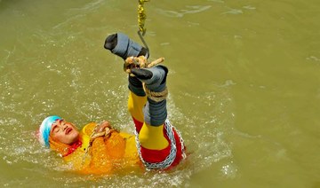 Indian ‘Houdini’ feared drowned as Ganges river stunt goes wrong