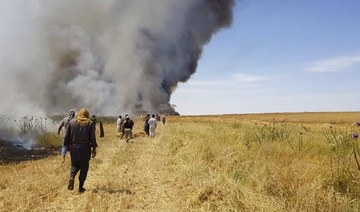 After years of war and drought, Iraq’s bumper crop is burning