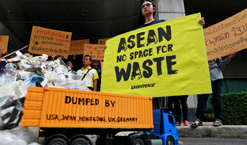 Protesters urge ASEAN leaders to ban trash imports