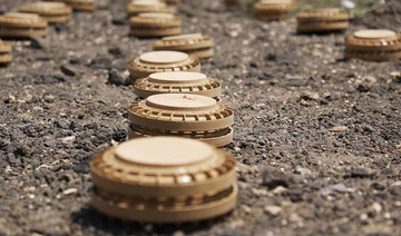 Saudi land mines project clears 105 Houthi devices