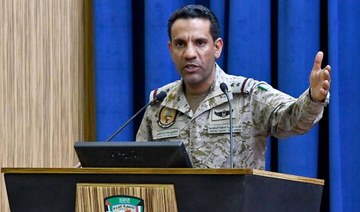Houthis have smuggled various weapons from Iran: Arab coalition