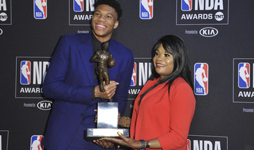 NBA: Antetokounmpo of Milwaukee Bucks wins MVP honors