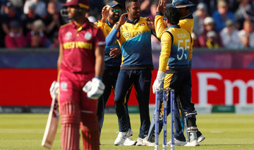 Sri Lanka survive scare to beat West Indies in World Cup