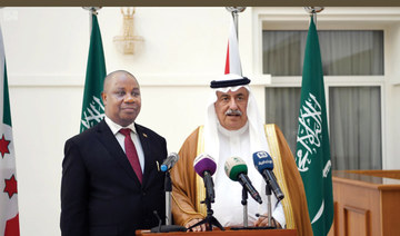Saudi FM meets with Burundian counterpart to discuss bilateral concerns