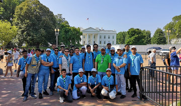 Saudi scouts in the US for world jamboree
