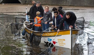 Fishing for plastic on Amsterdam’s eco-friendly canal cruises