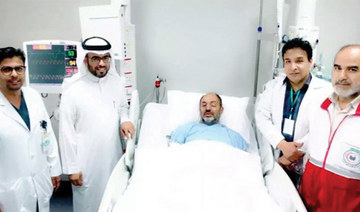 Iranian pilgrim’s sight saved  by Saudi doctors in Makkah
