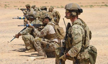 Saudi armed forces participate in Eager Lion military training exercise in Jordan