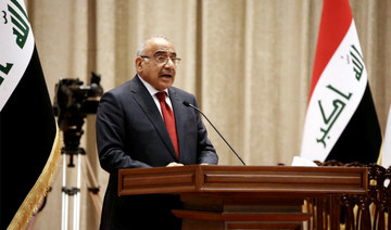 Iraqi PM tightens government grip on country’s armed factions