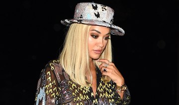 Rita Ora shows love for Arab fashion in London 