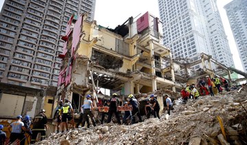 2 killed in collapse of Manila hotel being demolished