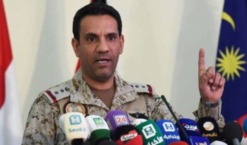 Houthi militia fires ballistic missile from Amran province in Yemen: Arab coalition