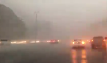 Heavy rains  and bad weather hit Makkah and Madinah in Saudi Arabia