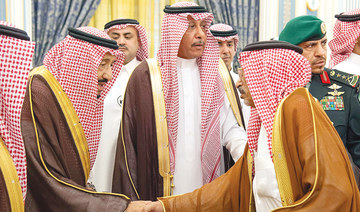 King Salman receives dignitaries in Saudi capital