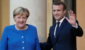 Macron and Merkel try to showcase EU unity as Brexit looms