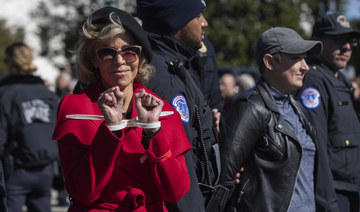 Jane Fonda returns to civil disobedience for climate change