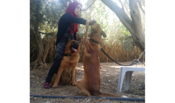 How theft at home turned Thabet into first dog trainer of Gaza