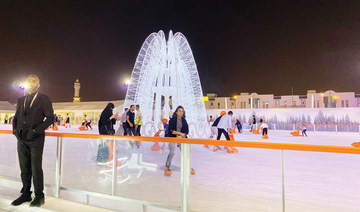 Screams, laughter as winter fair brings snow to Riyadh