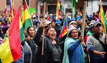 Clashes rock Bolivia as new interim leader challenged