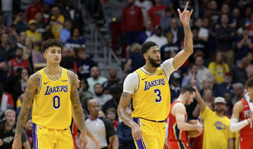 Davis scores 41 for Lakers in triumphant return to New Orleans