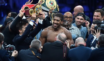Anthony Joshua wins Clash on the Dunes in Saudi Arabia on points against Andy Ruiz Jr.
