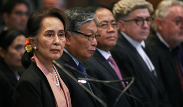 Myanmar’s Suu Kyi arrives at Hague court for genocide showdown